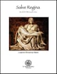 Salve Regina SATB choral sheet music cover